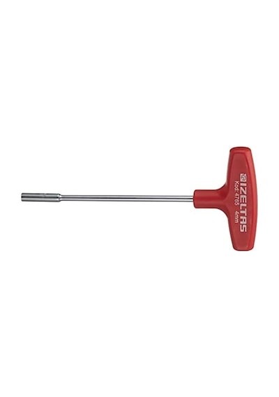 T Tipi Lokma Uçlu Tornavida, Kırmızı, 4 Mm