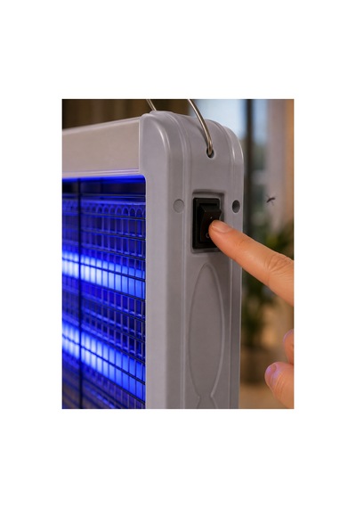 8753tknd 12w Elektrikli Sinek Öldürücü Çift Uv Işıklı Asılabilir Böcek Öldürücü Lamba 893hmng