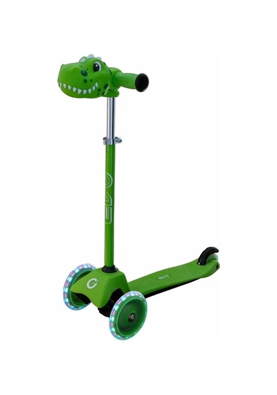 Evo 3 Tekerlekli Dino Işıklı Mini Cruiser Scooter