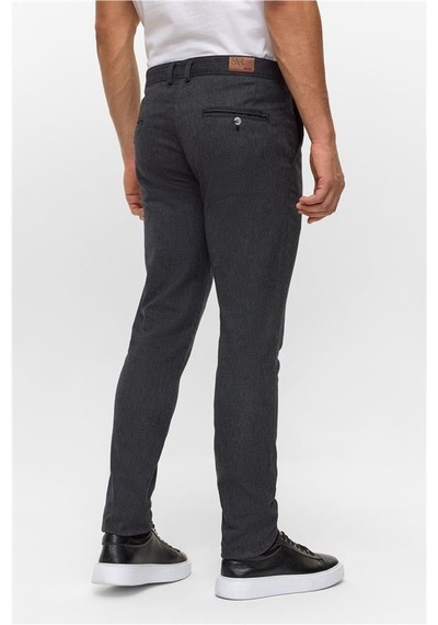 Süvari Siyah Slim Armürlü Pantolon Pn2020500731-s09 Siyah