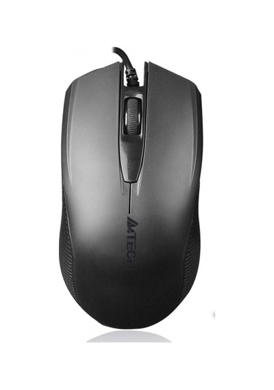 A4 Tech Op-760, Siyah, V-track, 1000dpi, 3 Buton, Usb Kablolu, Optik Mouse