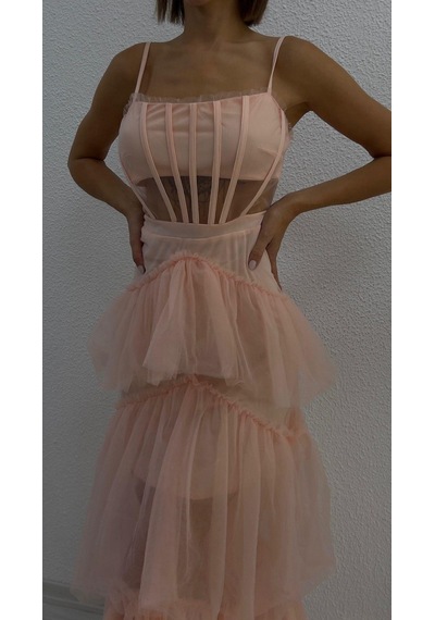 BMD Tüllü Princess Elbise 001