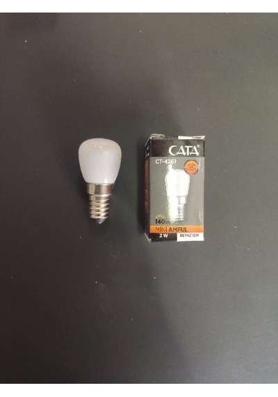 Cata Led Buzdolabı Ampulu 2W 6500K E14