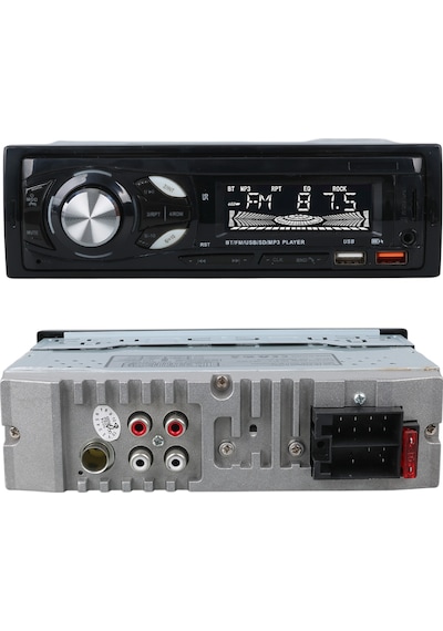 Ayt Carstar Cs-107 Çift Usb Sd Hafıza Kartı Fm Radyo Aux Bluetooth Araç Teyibi Kumandalı Oto Teyp 4x60 Watt Dijital