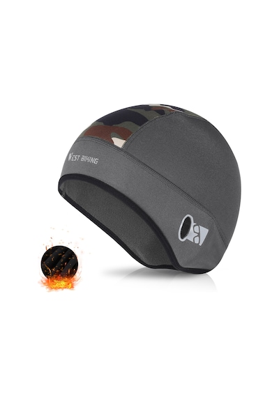 Outdoor YP0201299  Bisiklet Kamuflaj Desen Elastik Kask İçi Şapka  (543790741) Çok Renkli