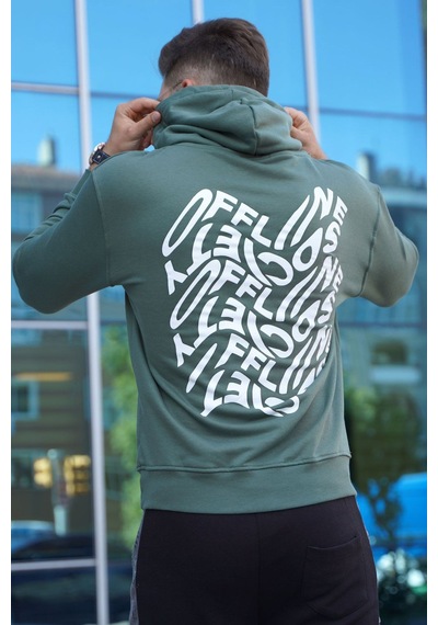 Madmext Madmext Haki Erkek Sweatshirt 5314-haki Haki