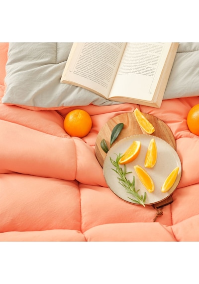 Karaca Home Smart Comfort Orange Çift Kişilik Yorgan Seti Turuncu