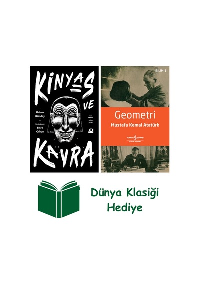 Kinyas Ve Kayra Ciltli - 18. Yıl Resimli Özel Baskısı + Geometri + Dünya Klasiği Hediye