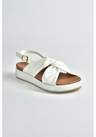Fox Shoes Beyaz Günlük Kadın Sandalet M524022309