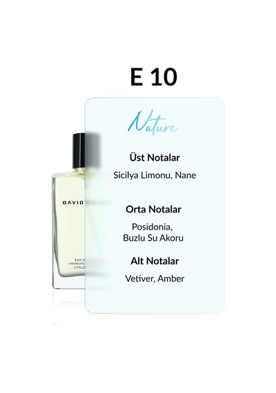 David Walker Starblack E10 Erkek Parfüm EDP 50 ML