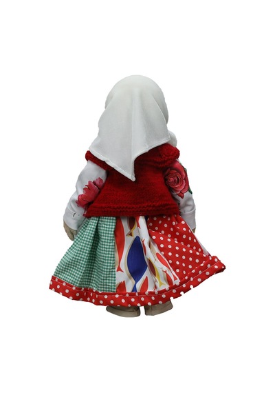 E38 El İşçiliği Babaanne Dekor Bebek 34 Cm - 6029