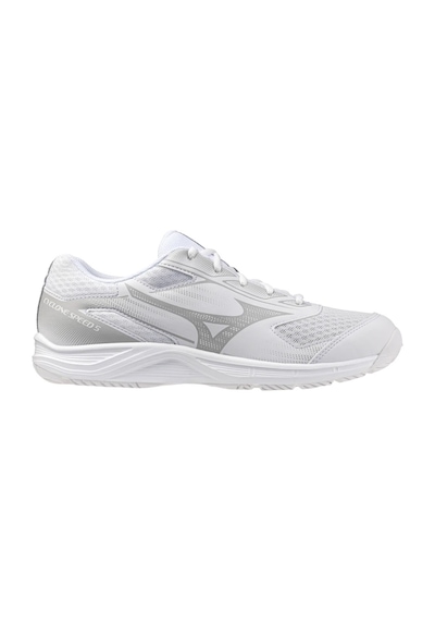 Mizuno Cyclone Speed 5 Unisex Voleybol Ayakkabısı Beyaz / Gri / Beyaz Çok Renkli