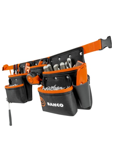Bahco 4750-3pb-2 Bel Tipi Alet Ve Takım Çantası Kemerli Çok Fonksiyonlu Bel Çantası