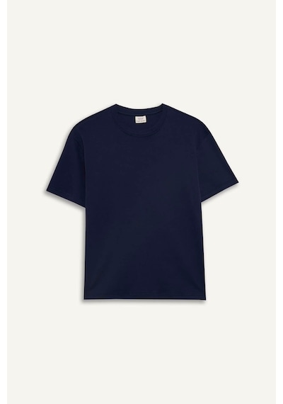 Defacto Oversize Kalın Kumaş Tişört Erkek Çocuk G6486a826smnv31 Lacivert-nv31