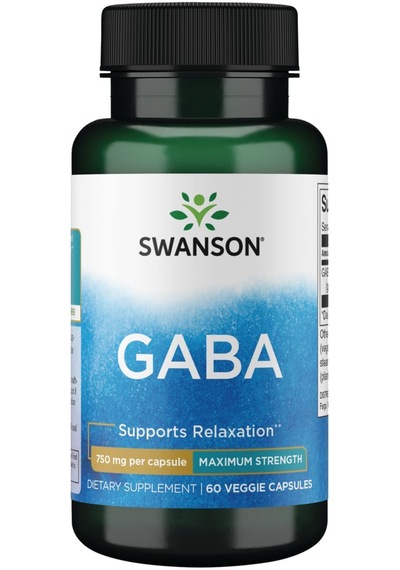 Swanson Gaba Support 750 Mg 60 Tablet Usa Menşeii Dmmedicineden Orijinal Aromasız