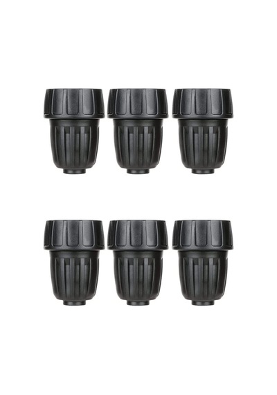 Tr 1/2 İnç Damla Sulama Borusu Musluk Adaptörü 6 Paket, 3/4 İnç - 1/2 İnç Sulama Sistemi Hortum Adaptörü, 3/4 İn