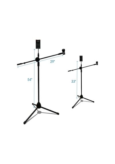Coverzone 190cm Maksimum Uzunluk Mikrofon Standı Multi Fonksiyonel 2in1 Mikrofon Ve Tablet Stand Katlanabilir Açısı Ayarlanabilir Zemin Üstü - Canlı Müzik Mikrofon Telefon Stand 103sp 1 Coverzone 190cm Maksimum Uzunluk Mikrofon Standı Multi Fonksiyonel 2in1 Mikrofon Ve Tablet Stand Katlanabilir Açısı Ayarlanabilir Zemin Üstü - Canlı Müzik Mikrofon Telefon Stand 103sp 1