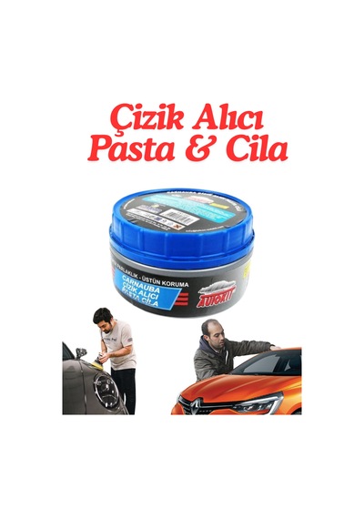 Klc Ultra Çizik Alıcı Pasta Cila - Yüksek Parlaklık Ve Boya Koruma Sağlayan Carnauba Oto Bakım Cila