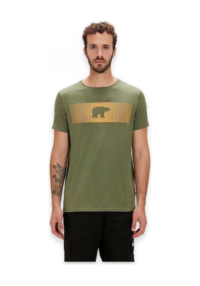 Bad Bear 20.01.07.024 Fancy Haki Unisex T-shirt Haki