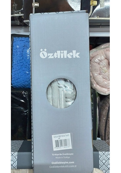 Özdilek Prestige Embos Tek Kişilik Battaniye 155x220 -gri Yeni Gri
