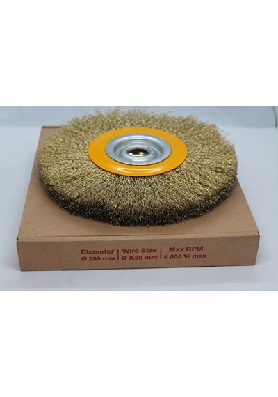 Esd-200mm Eko Saçaklı Dairesel Fırça