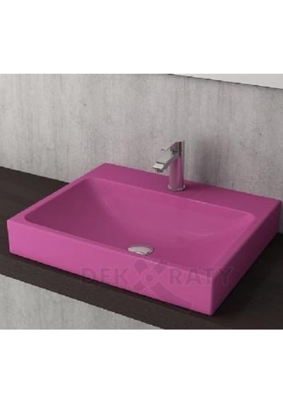 Bocchi Scala Tezgahüstü Lavabo 60 x 48 Parlak Mor 1077-023-0126