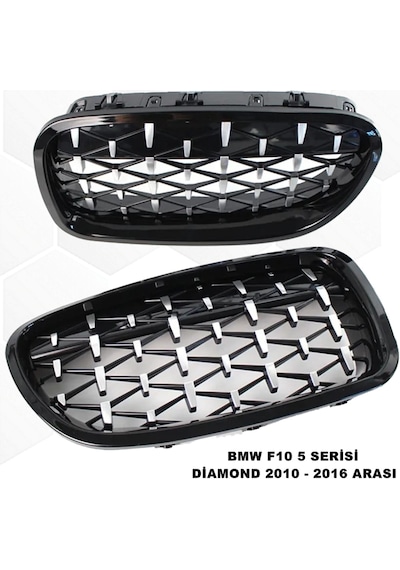 Bmw F10 5 Serisi Diamond Ön Panjur Izgara Böbrek 2010-2016 Arası