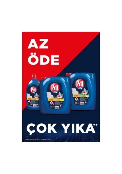 Elma Kokulu Bulaşık Deterjanı 4 Kg Elde Yıkama İçin