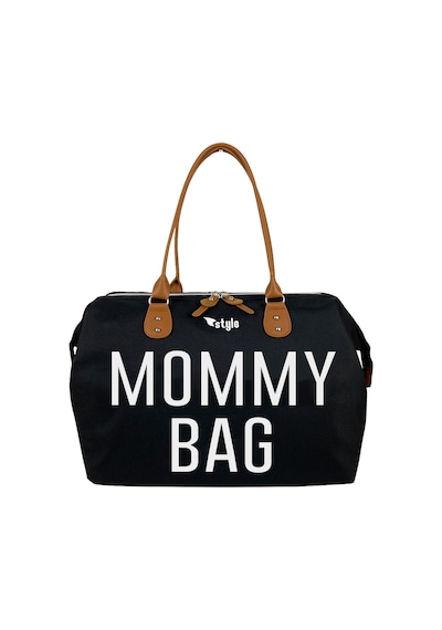 Stylo Mommy Bag Anne Bebek Bakım Ve Kadın Çantası Usa Siyah Çok Renkli