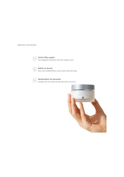 Lexroo Aydınlatıcı Pirinç Maskesi, 50ml