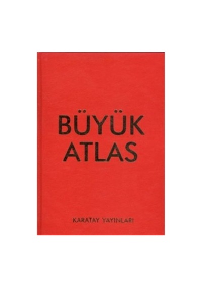 Büyük Atlas - Ciltli