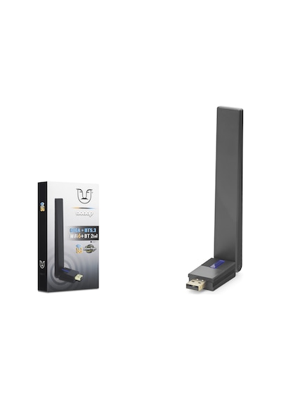 Büro Ev Ofis Network Bağlantısı İçin Usb Wifi 6 Bluetooth 5.3 Adaptör