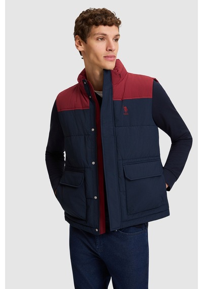 U.S. Polo Assn. Erkek Lacivert Yelek 50328187-vr033