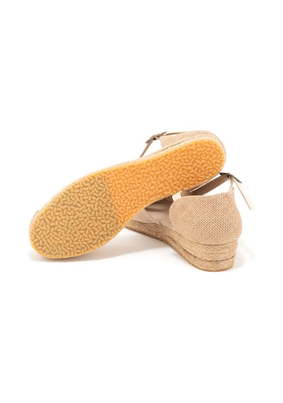 Star Tombis Gerçek Elişi Hasır Jüt Bantlı Günlük Kız Çocuk Espadril Handmade Açık Bej