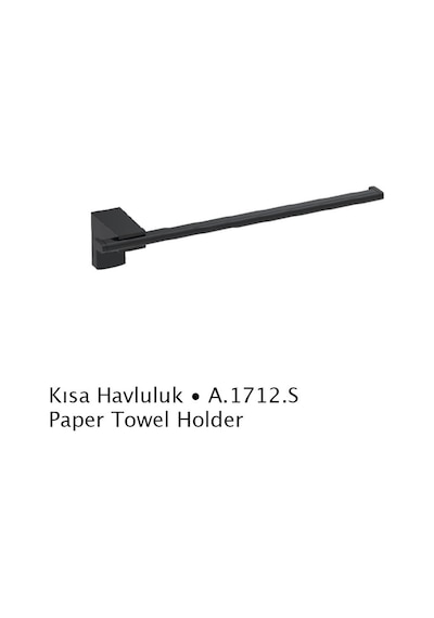 Duxxa F1 Siyah Kısa Havluluk Siyah