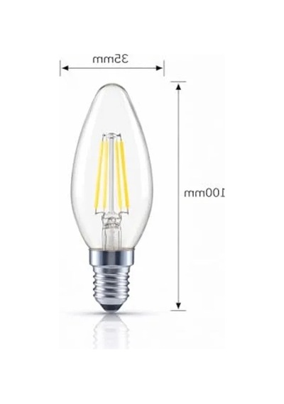 Mum Ampul 4w E14, Dimmer Uyumlu, 4 Lü Paket -