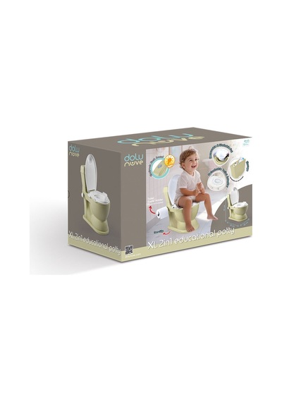 7563 Xl Eğitici Klozet Eco Yeşil Çok Renkli