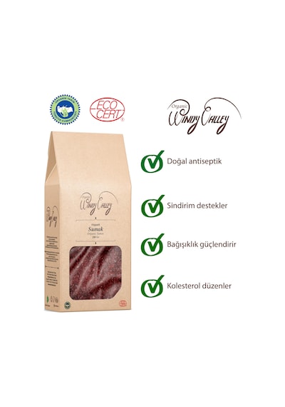 Windy Valley Organik Sumak 200 G