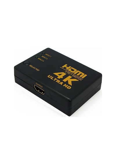 Gplus Ifswr-302 Hdmi 3 Port Giriş 1 Port Çıkış Kumandalı Switch