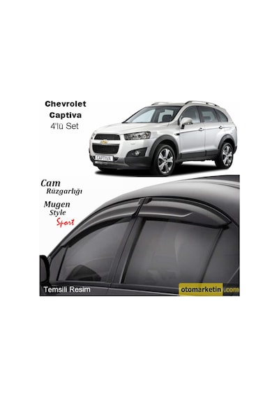 Chevrolet Captiva Mugen Cam Rüzgarlığı