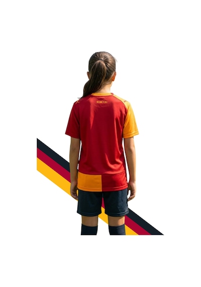 Galatasaray Lisanslı Puma 2026/2027 İç Saha Parçalı Çocuk Forma Kırmızı - Sarı