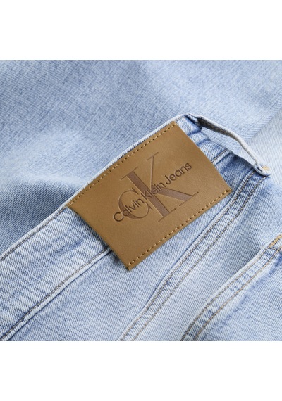 Calvin Klein Erkek Slim Taper Açık Mavi Jean Pantolon-6121 Açık Mavi