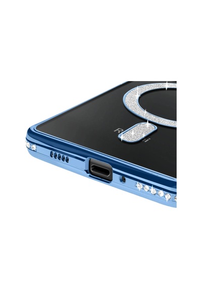 Xiaomi Redmi 14c Joke Simli Magneticsafe Kılıf - Mavi 0.2M-Çok Renkli