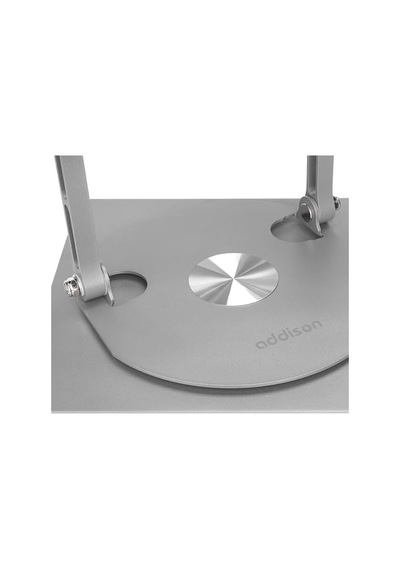Addison Ad-rc30 360 Derece Dönebilen Ayarlanabilir Çelik/alüminyum + Kaymaz Silikon Ped Metal Laptop Stand