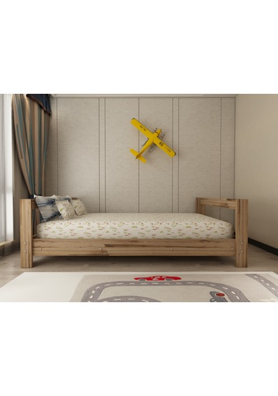 Herseycik Ninnimo Montessori 90X190 Yatak Uyumlu Karyola Y1-3