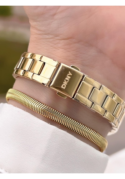 Dkny Çelik Kasa Ve Kordon 5 Atm Suya Dayanıklı 2 Yıl Garantili Kadın Kol Saati+bileklik Dkny.0055.2