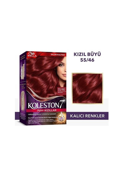 Koleston Supreme Kit 55/46 Kızıl Büyü Saç Boyası