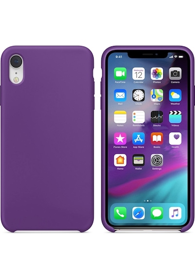 Apple Uyumlu iPhone XR Kilif Iç Kadife Tam Koruma Silikon Lansman 406589972