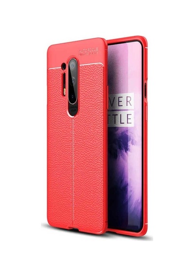 One Plus 8 Pro Kılıf Zore Niss Silikon Kapak Kırmızı
