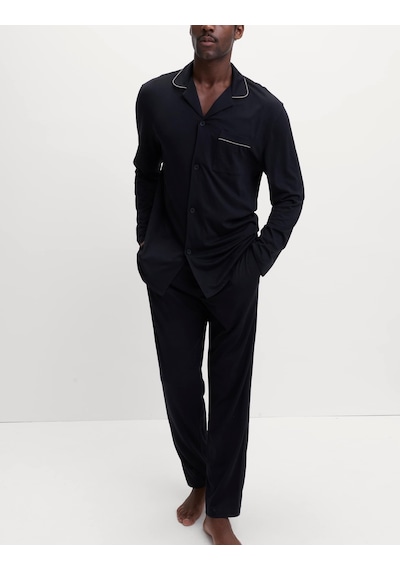 Marks & Spencer Pamuk-modal Karışımlı Pijama Takımı T07004780 Siyah